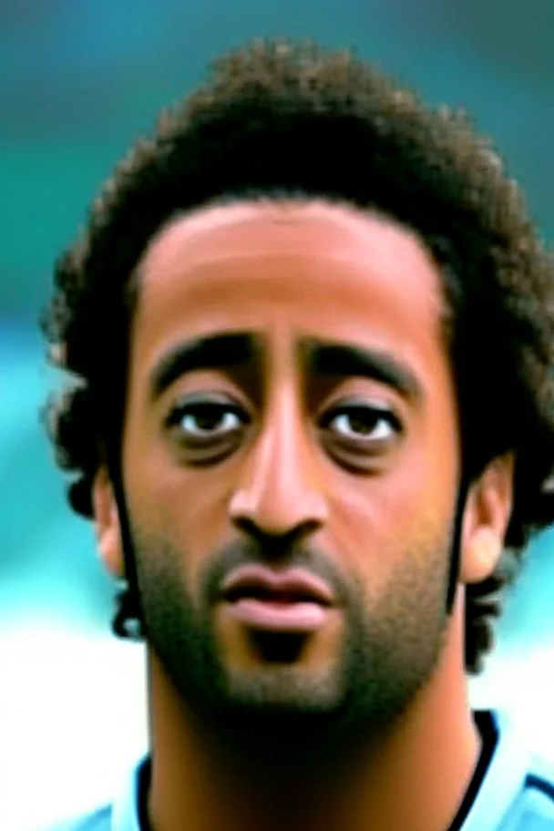 Ahmed Hossam Mido Egyptian footballer ,cartoon 2d