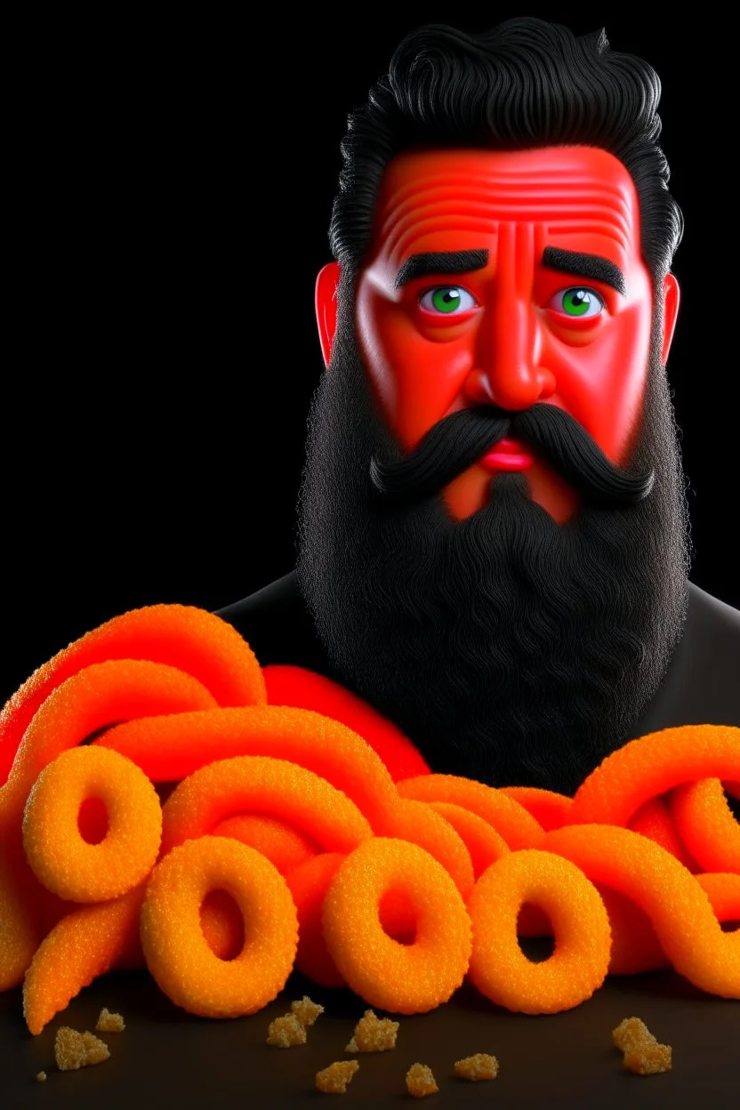 4K full realism, Karatéka bearded crisps