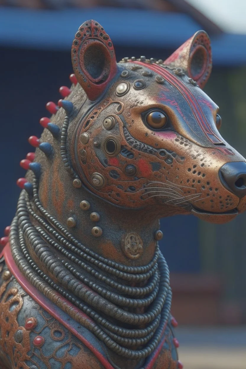 Rust animal,3d 4k octane render, lifelike, photorealistic, artstation, illustration, smooth, sharp focus, ornate, intricate, complex, highly detailed, digital painting, smooth, art by tom bagshaw, akihiko yosh