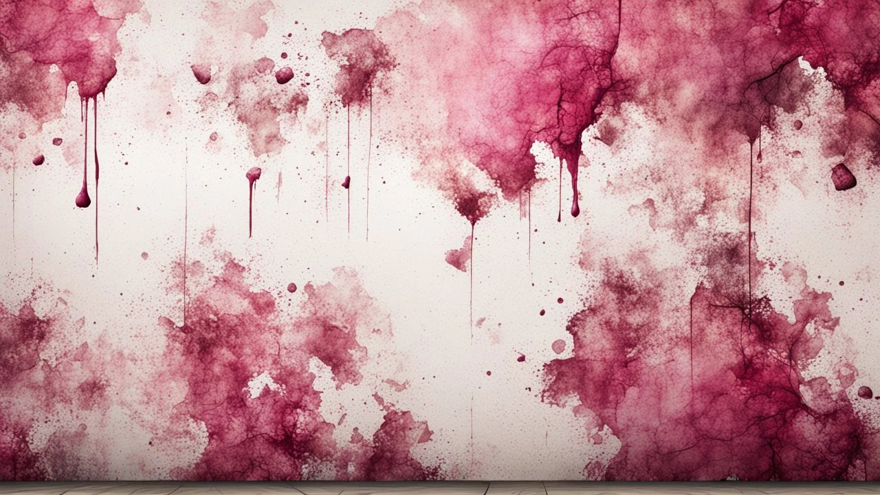 Hyper Realistic Pink Texture on White-Grungy-Maroon-Wall-Background