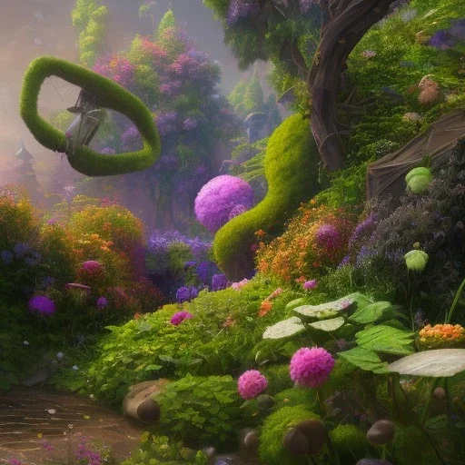 pixar style, volumetric summer garden environment and background, realistic painting of sneaker, looking excited, volumetric lighting, dramatic lighting, detailed digital painting, extreme dense and fine fur, anime, ornate, colour-washed colors, elegant, small minutiae, tiny features, particulars, centered, smooth, sharp focus, renderman gofur render, 8k, uhd, detailed eyes, realistic shaded volumetric lighting, sunlight caustics, backlight, centered camera view