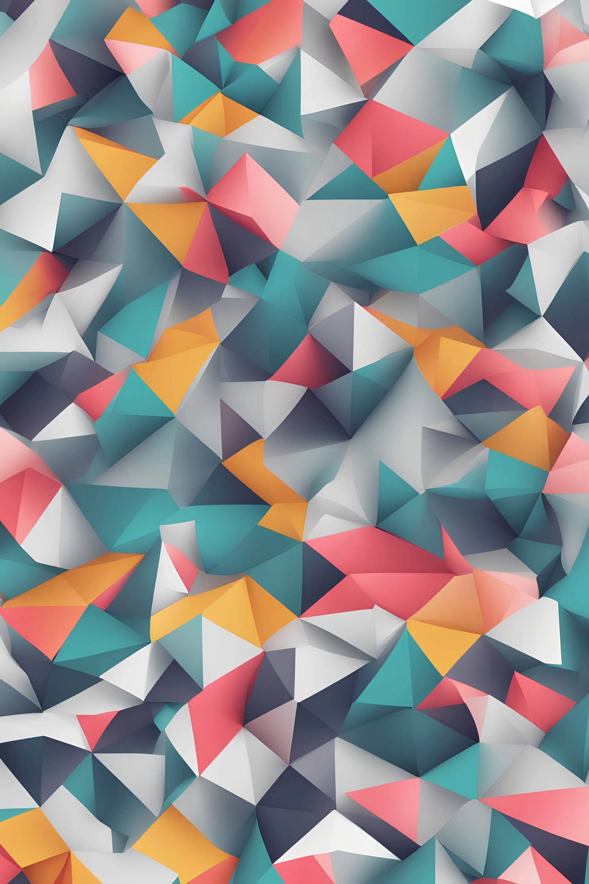 background image inspired in origami and javascript