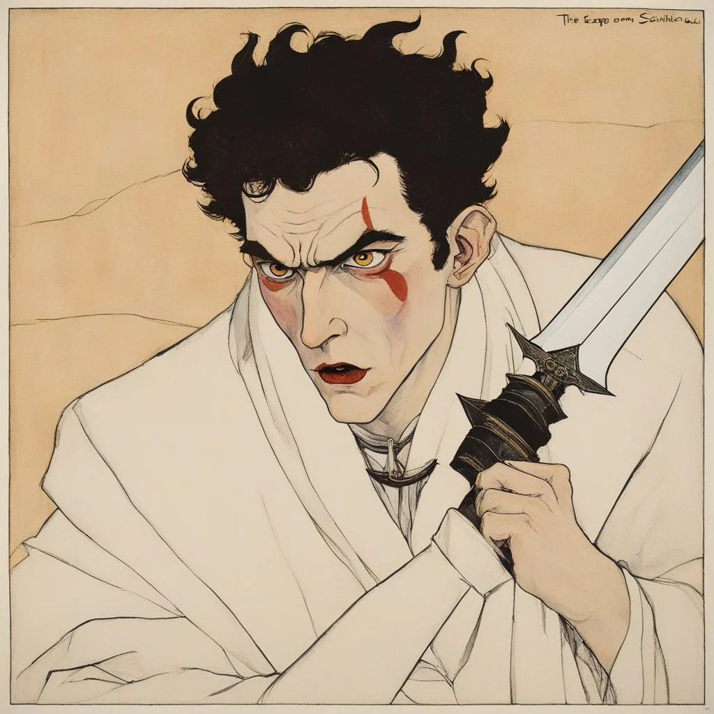 [poster by Egon Schiele] The vampire lord's eyes flash with anger at your words, a low growl rumbling in his throat. He lunges forward, his movements blindingly fast, but you're ready. Your broadsword flashes out, the blessed blade leaving a trail of holy light in its wake.