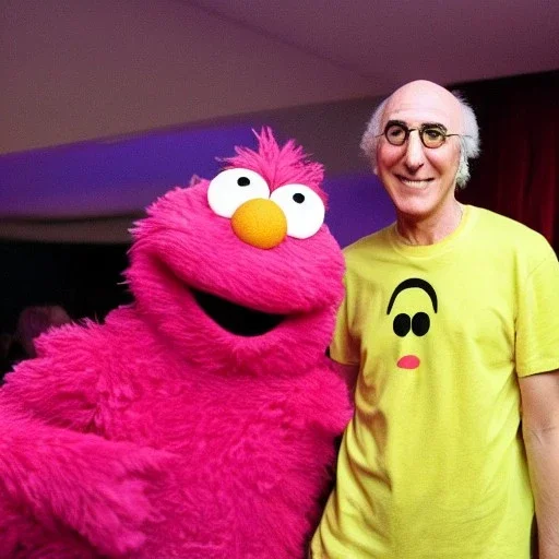 Larry David and Elmo roll on MDMA at a rave