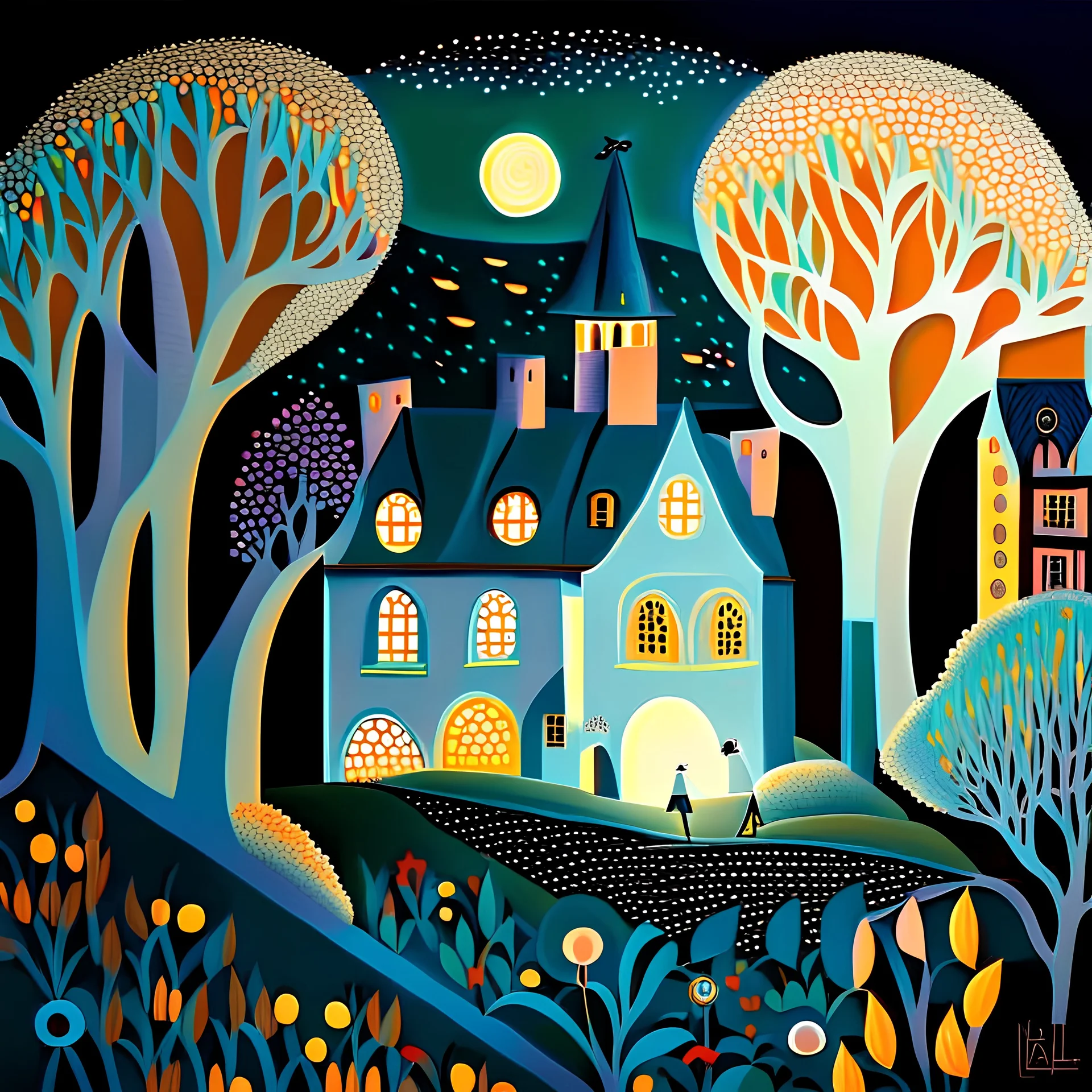 Pale colors gently drawn ART DECO style in the style of George Callaghan. Modifiers: elegant extremely detailed fantasy intricate 8k very attractive beautiful dynamic lighting fantastic view high definition crisp quality colourful very cute focused naive art Dee Nickerson