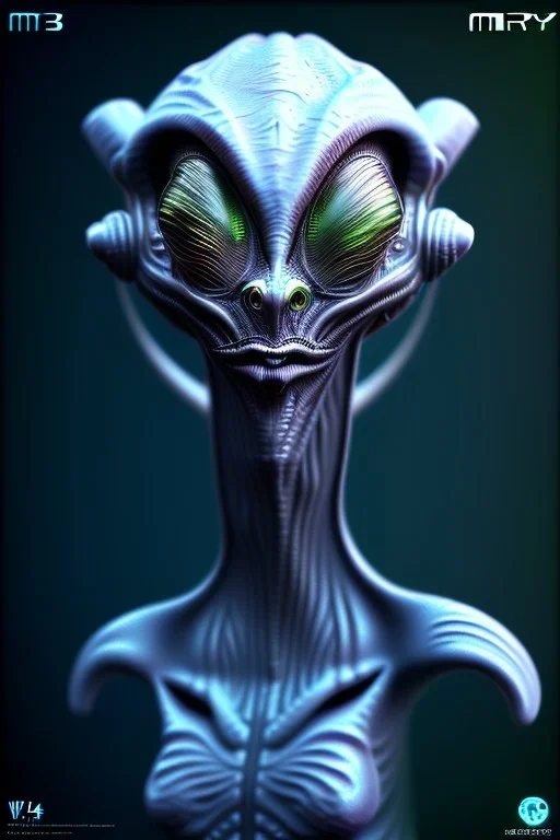 full bodied Spirit alien, 8k, finely detailed, photo realistic.