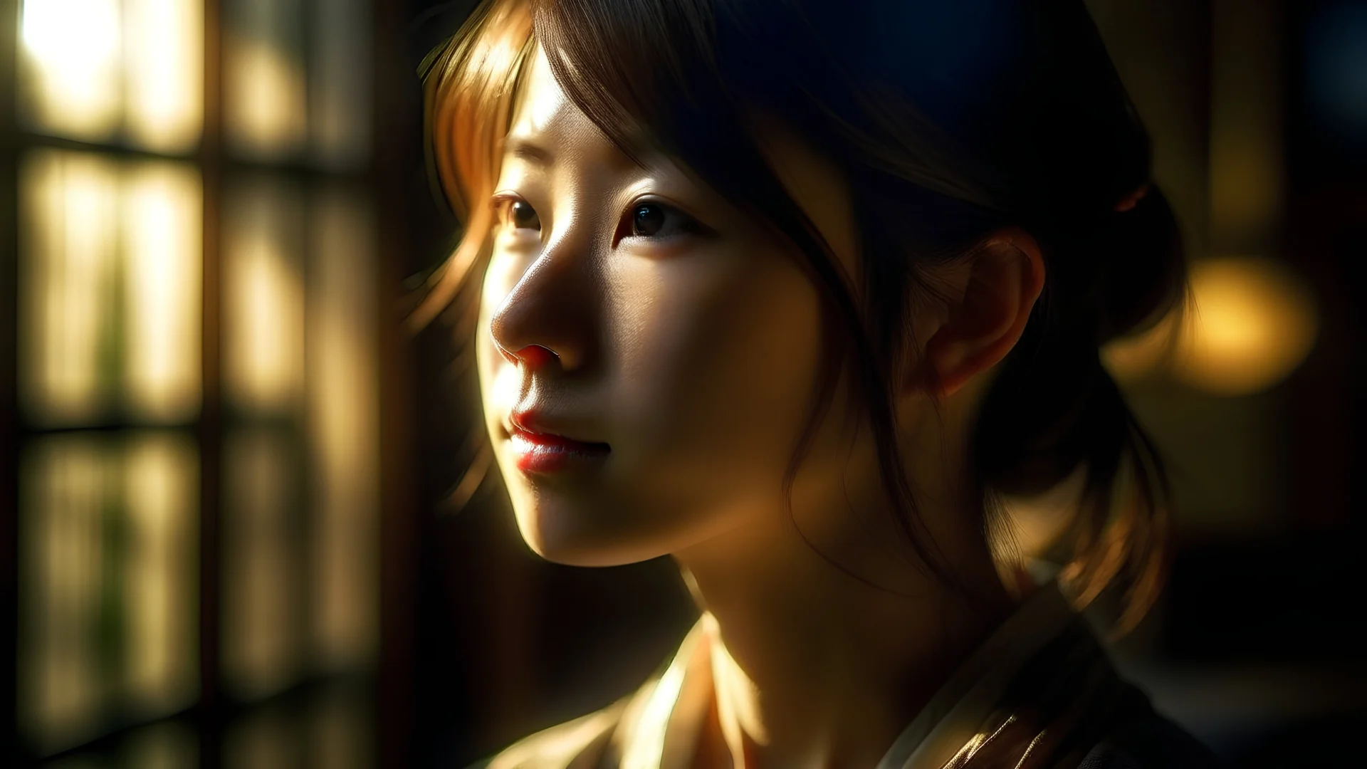 ((best quality)), ((masterpiece)), ((detailed)), ((Enchanting)), (Immersive), ((Phenomenal)), Woman, Japanese, Japanese woman, Yamato, Photograph, Image, Capture, Natural lighting, Sunlight, Outdoor lighting, Soft natural light, Deep depth of field, Small aperture