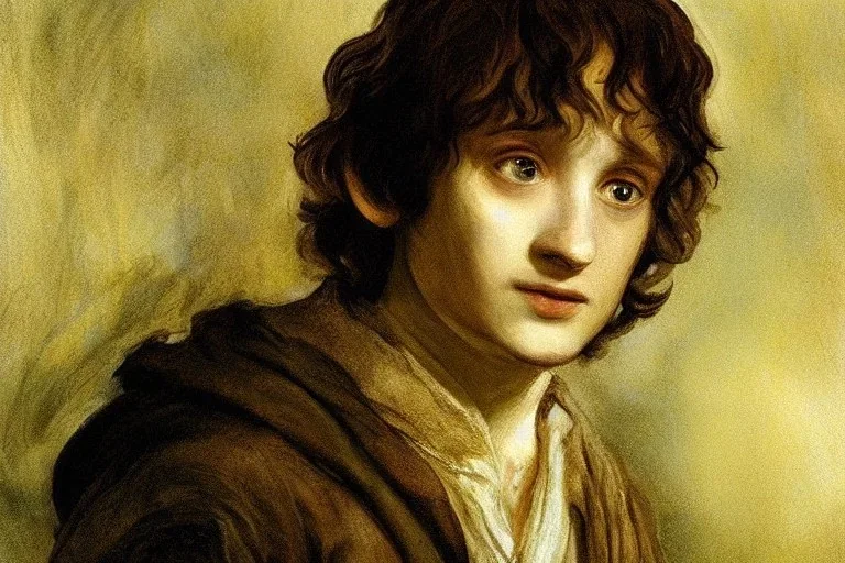 Frodo painted by William Turner