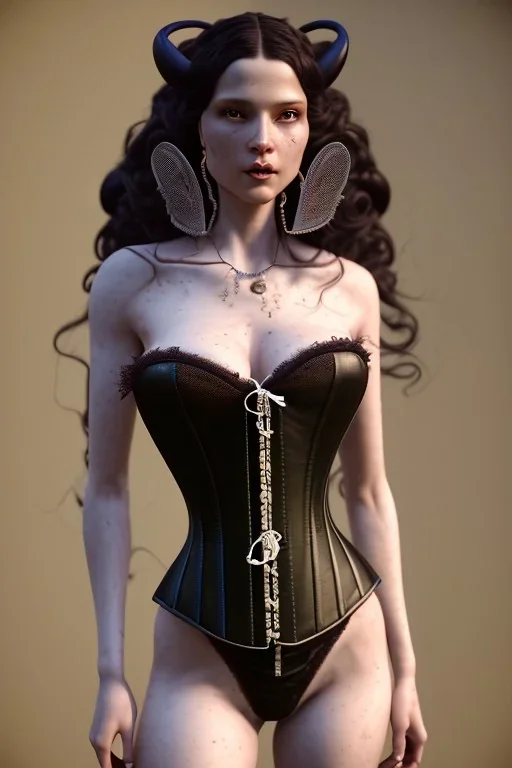 sexy milf, warrior, black long wavy hair, corset, night, 8k resolution, high-quality, fine-detail, intricate, fantasy art, detailed matte, volumetric lighting, illustration, 3D octane render, brian froud, howard lyon, selina french, anna dittmann, annie stokes, lisa parker, greg rutowski