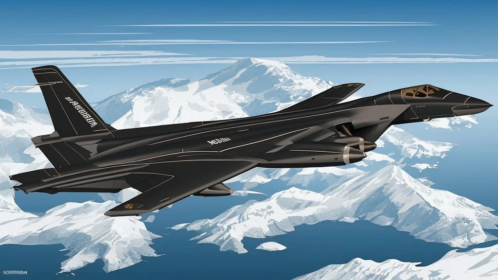 Northrop Grumman B-2 Spirit, vector art