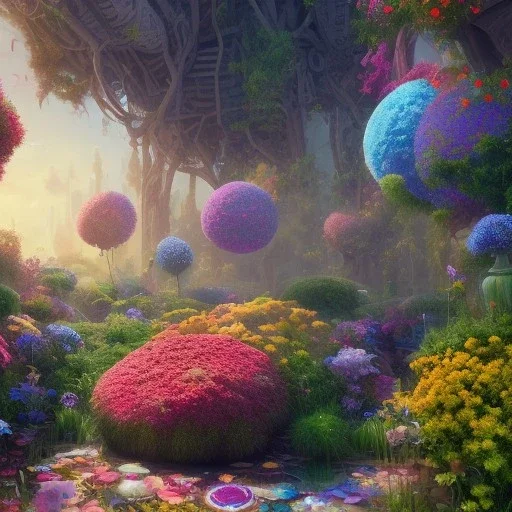 pixar style, volumetric summer garden environment and background, hyper realistic painting of Nike sneaker, looking excited, volumetric lighting, dramatic lighting, detailed digital painting, anime, ornate, colour-saturated colors, chaotic, small minutiae, tiny features, particulars, centered, smooth, sharp focus, renderman gofur render, 8k, uhd, detailed eyes, realistic shaded volumetric lighting, sunlight caustics, backlight, centered camera view