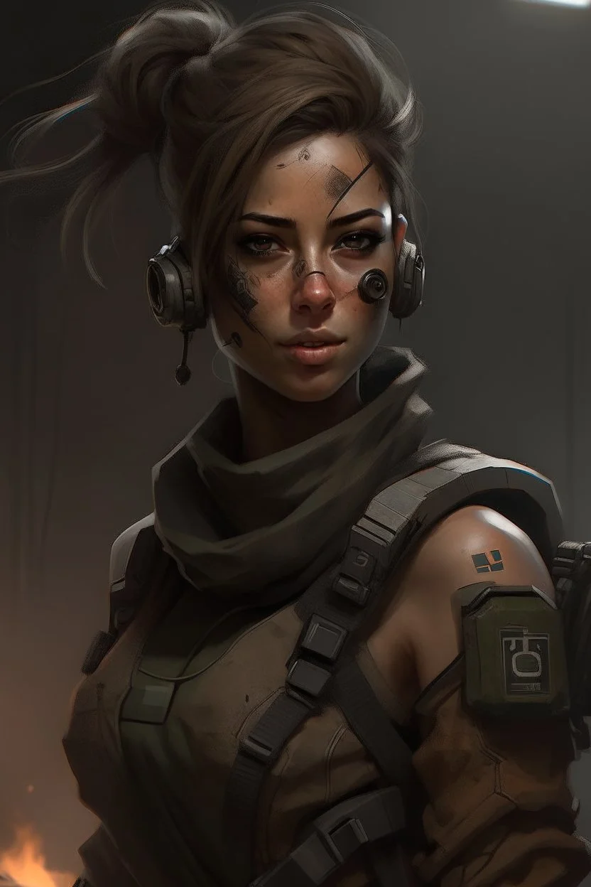 character sci fi female post apocalyps