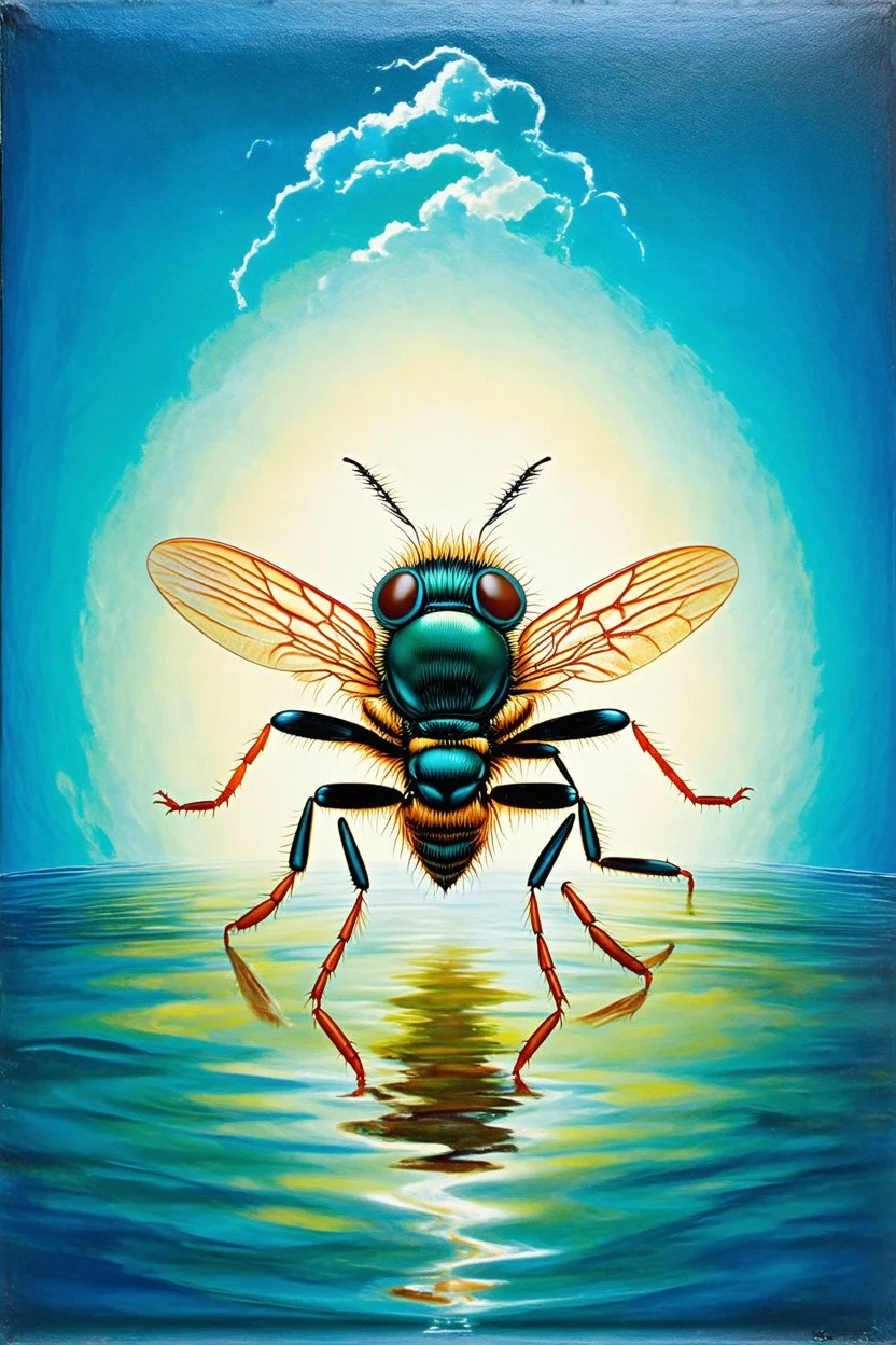 A fly in the vasoline; lowbrow surrealism