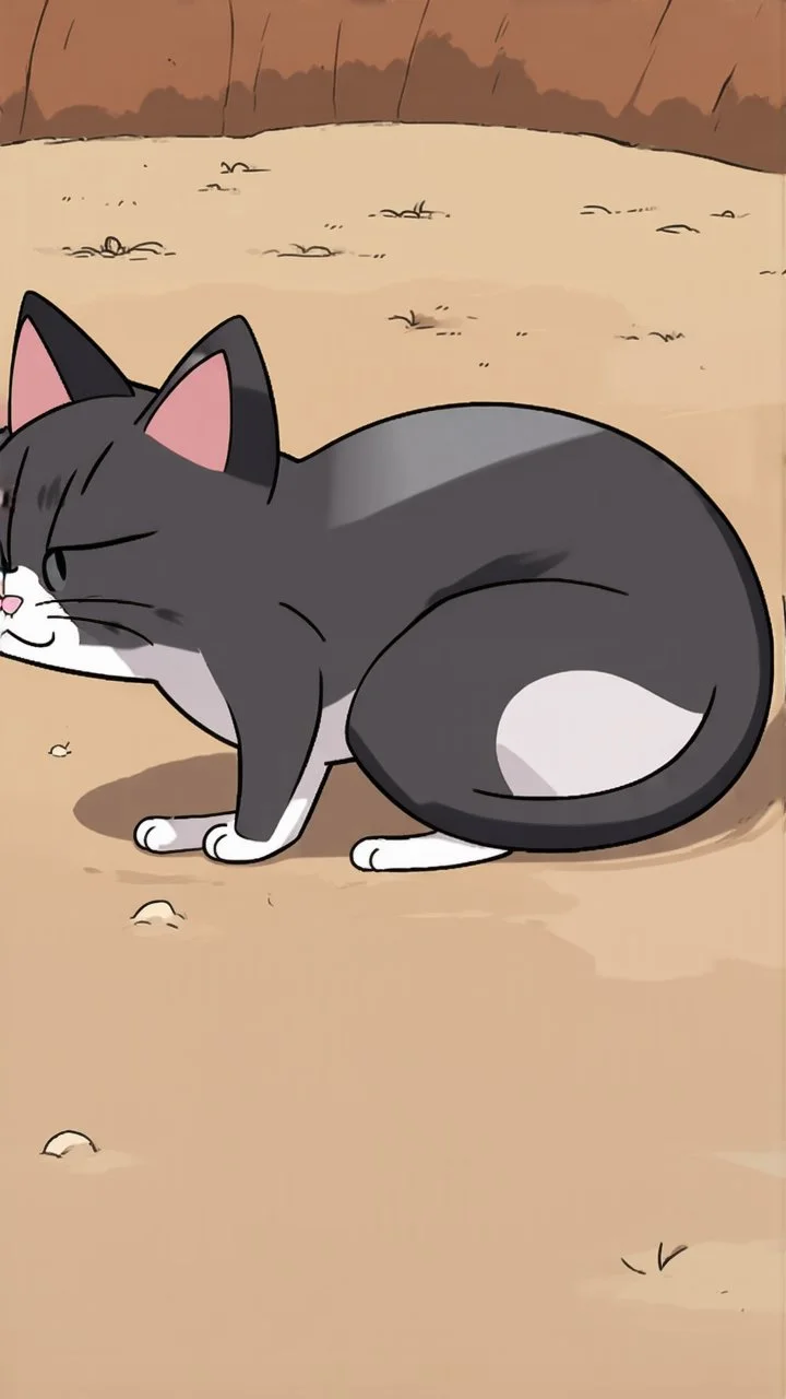 a powerful shield bash executed by strong mouse on sleeping cat