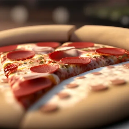 Realistic italian Pizza ultra detail, unreal engine 5, octane render