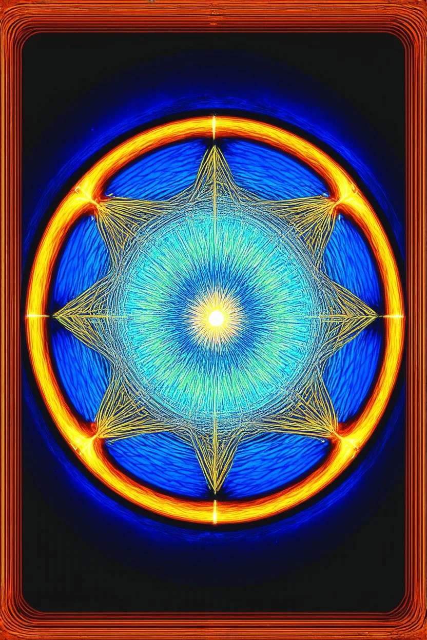 Vesica piscis; optical art
