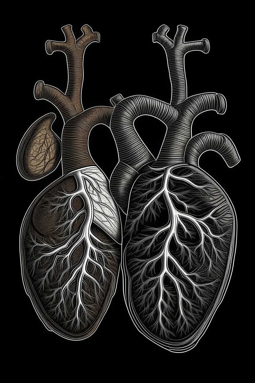 القلب والرئتين