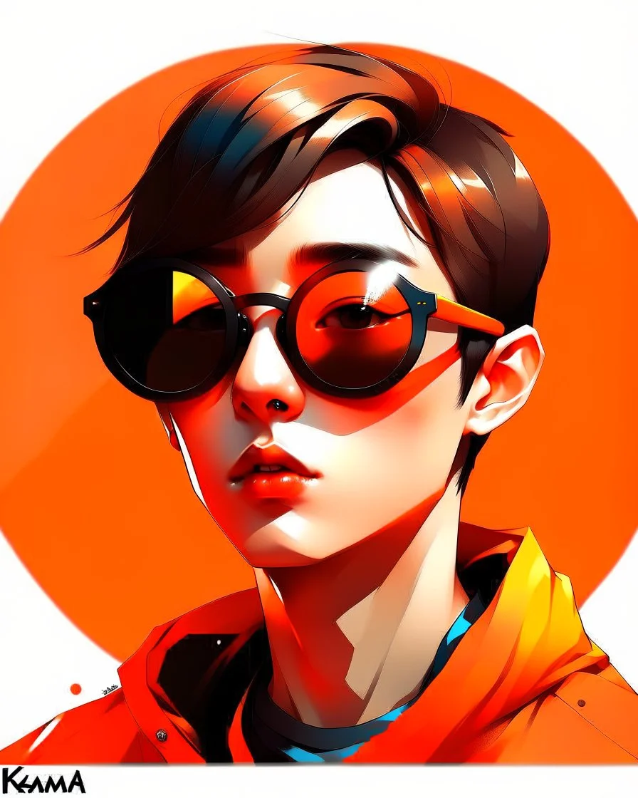 Xman Art illustration sunglasses