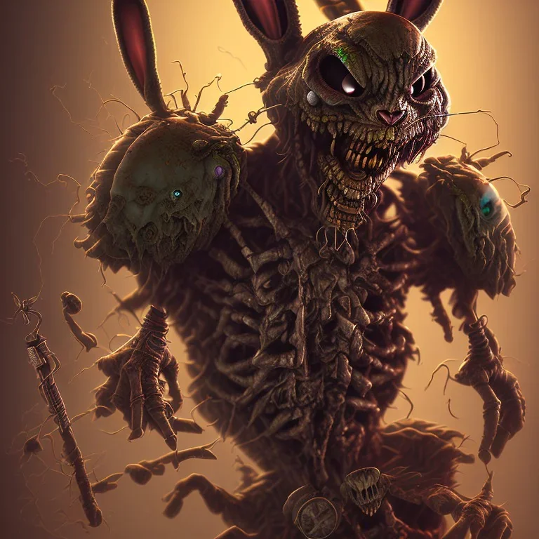 Bug bunny zombie iron maiden