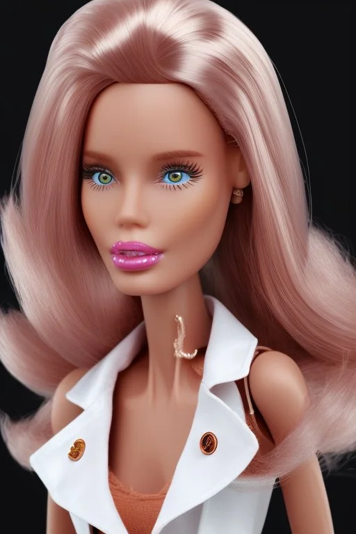 Old barbie woman who had too many facelifts