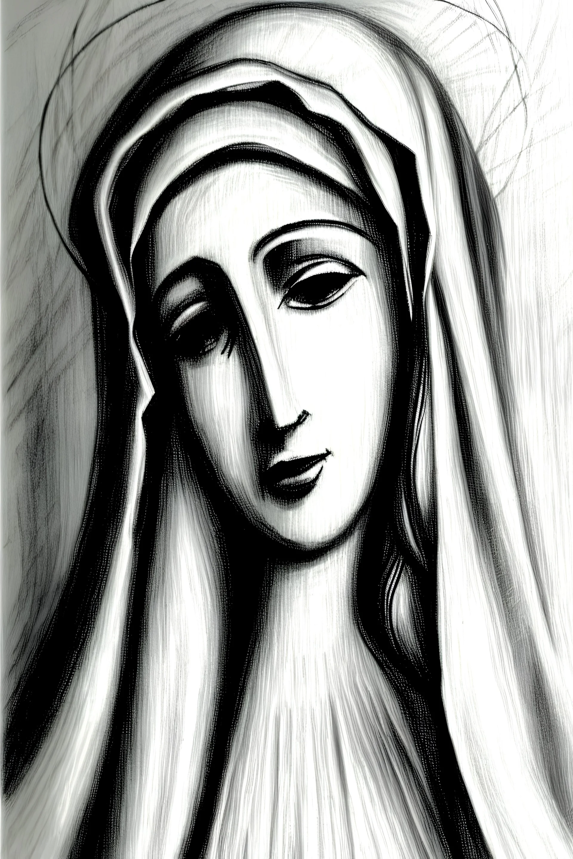 holy virgin mary 13830750 Vector Art at Vecteezy
