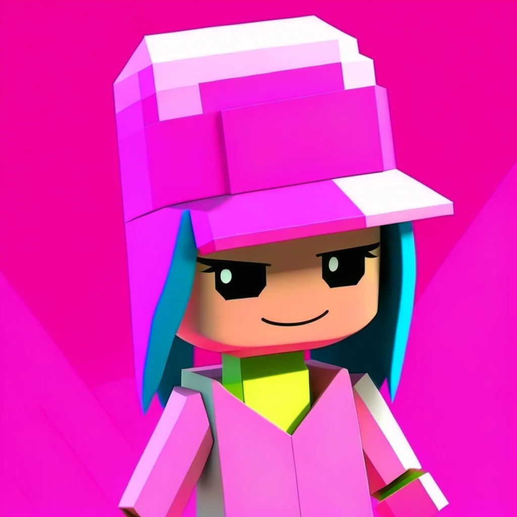 ROBLOX pink hai