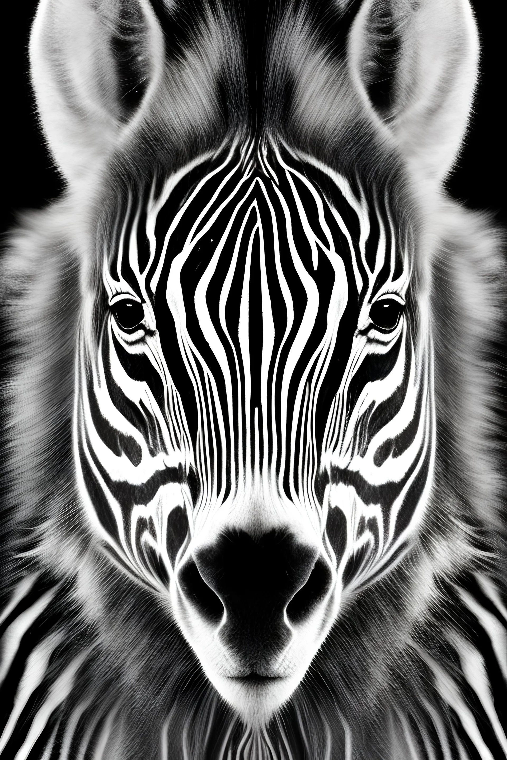 If the month of September was a zebra in black and white with a splash of red.