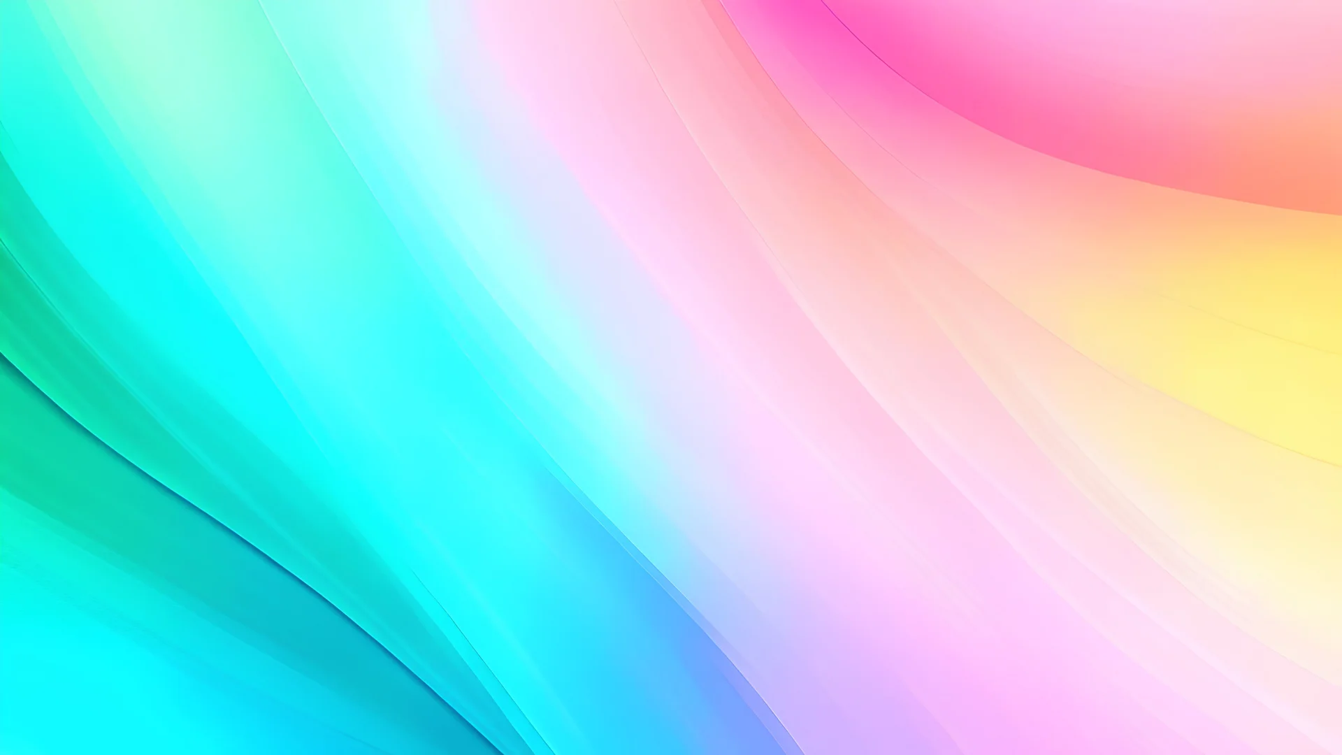 Pastel Glow Colors Smooth Gradient Rainbow Defocused Blurred Motion Iridescent Abstract Background Vector Illustration, Widescreen