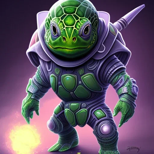 alien turtle ninja