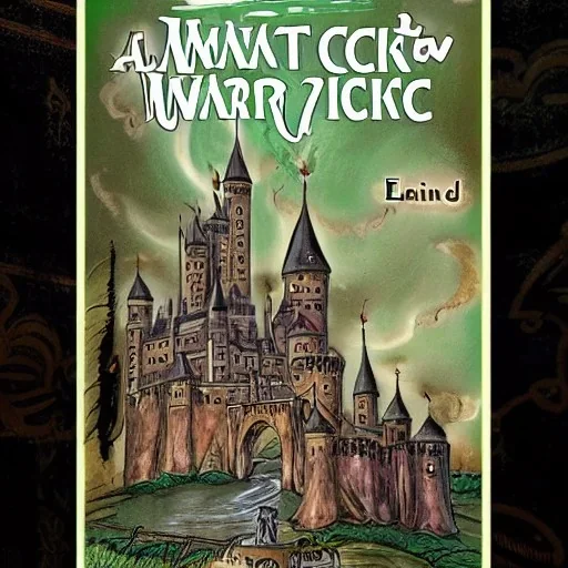 A magical canal city of wizards, witches and warlocks with a castle Erin Stead style