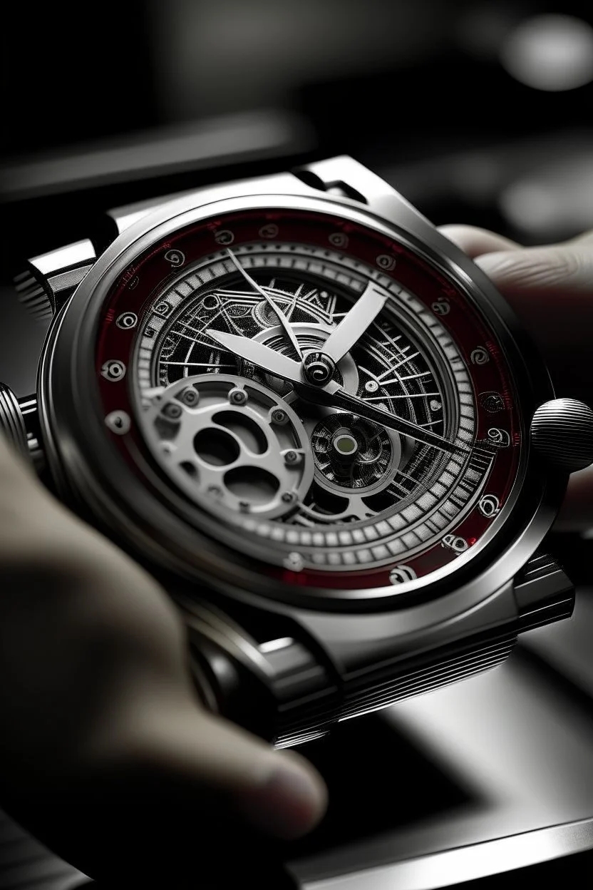 "Picture an image where an Audi watch is intricately integrated into a precision engineering workshop, symbolizing the precision and craftsmanship shared between Audi automobiles and Audi timepieces."