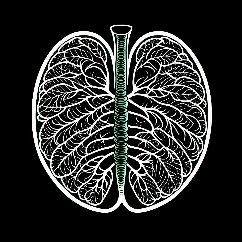 Lungs, Logo, 4k, high resolution