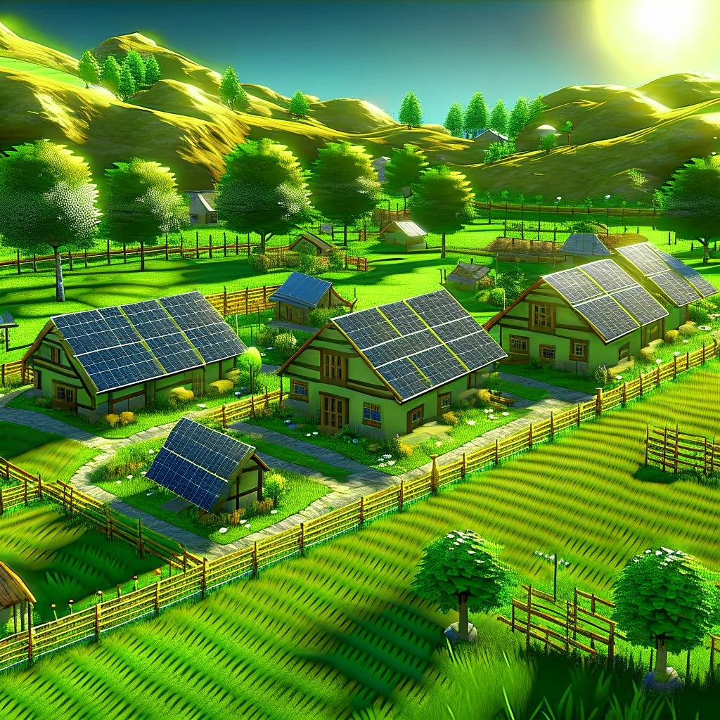 Realistic village green energy