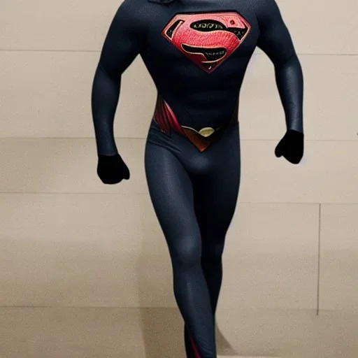 Superman black suit