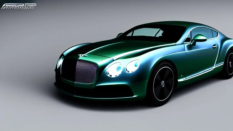 Armored Futuristic Bentley GT, Photorealistic,4k, Front View, works for a pc wallpaper