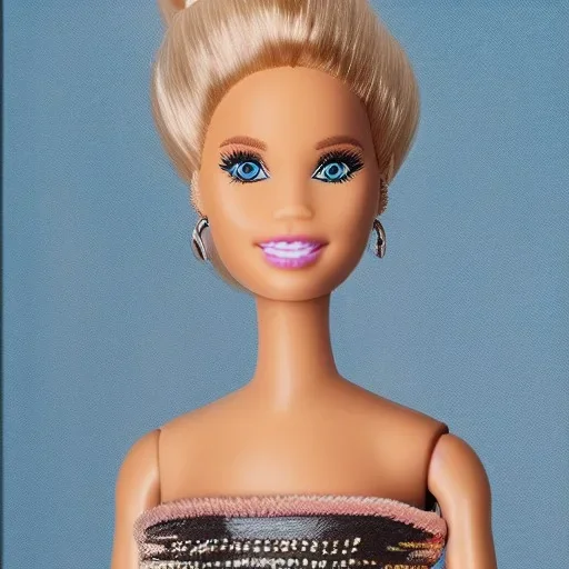 Portrait of a barbie