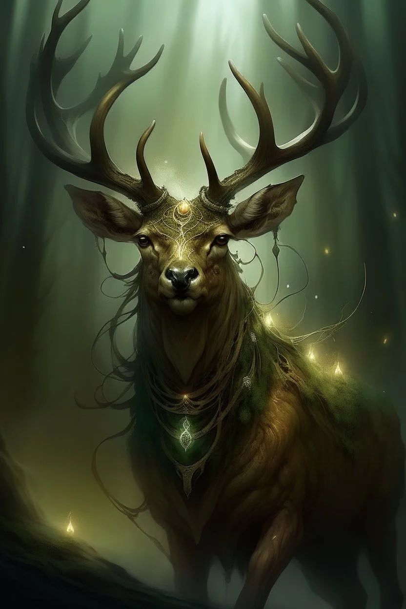 Eldritch deer god, Horrifying lore accurate Eldenring