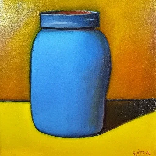 still life jar