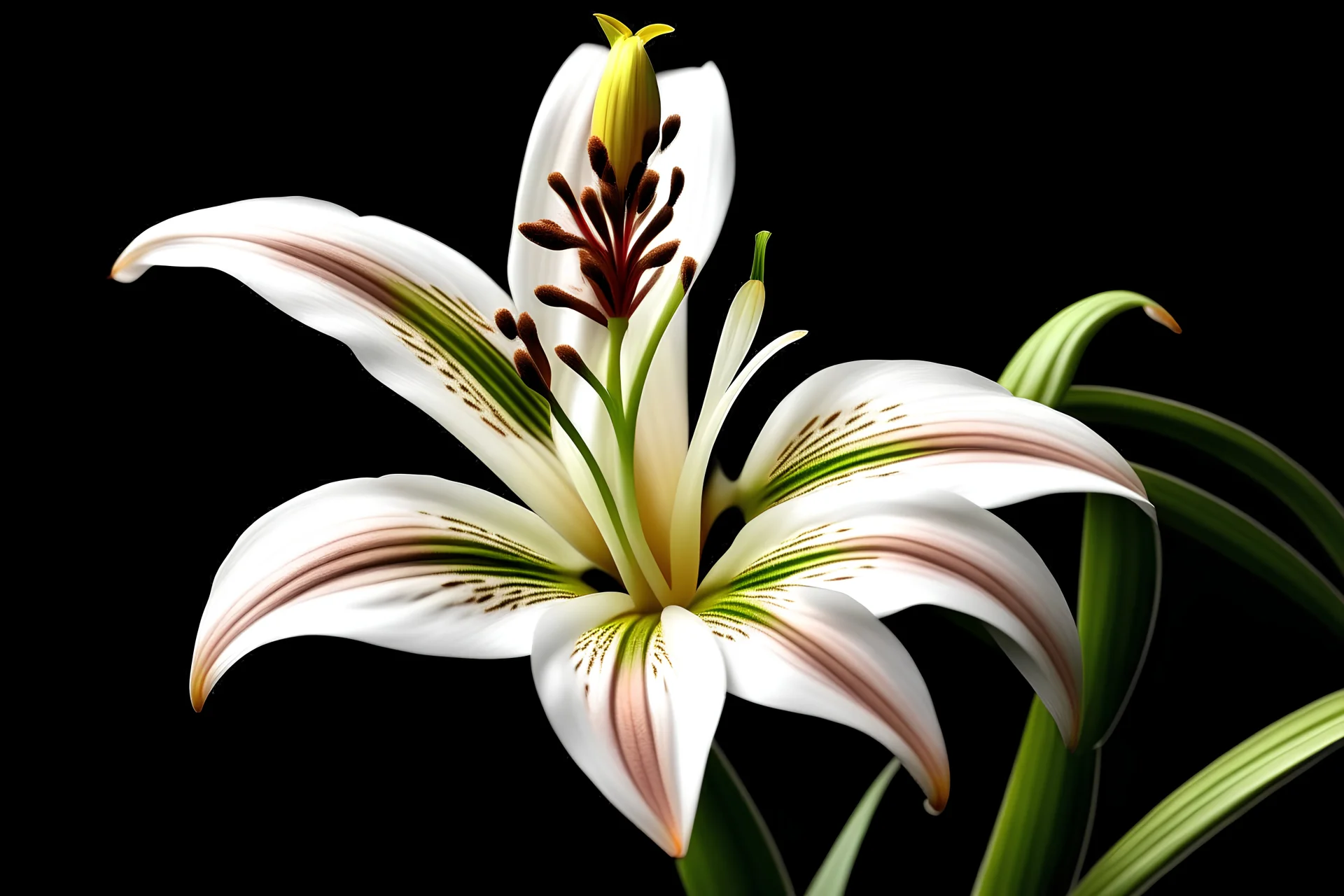 image of flower lily ,