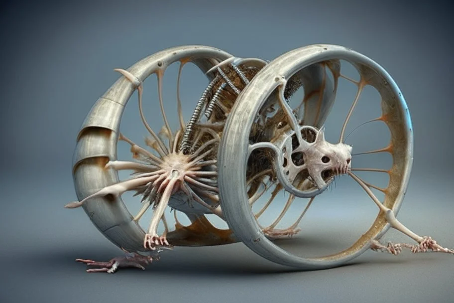 exoskeleton in mouse wheel