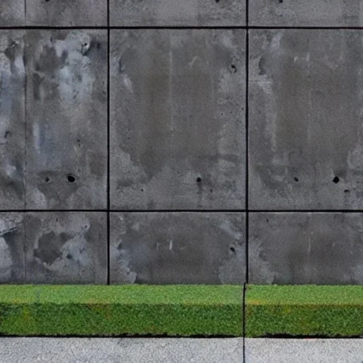 Camouflage for urban concrete