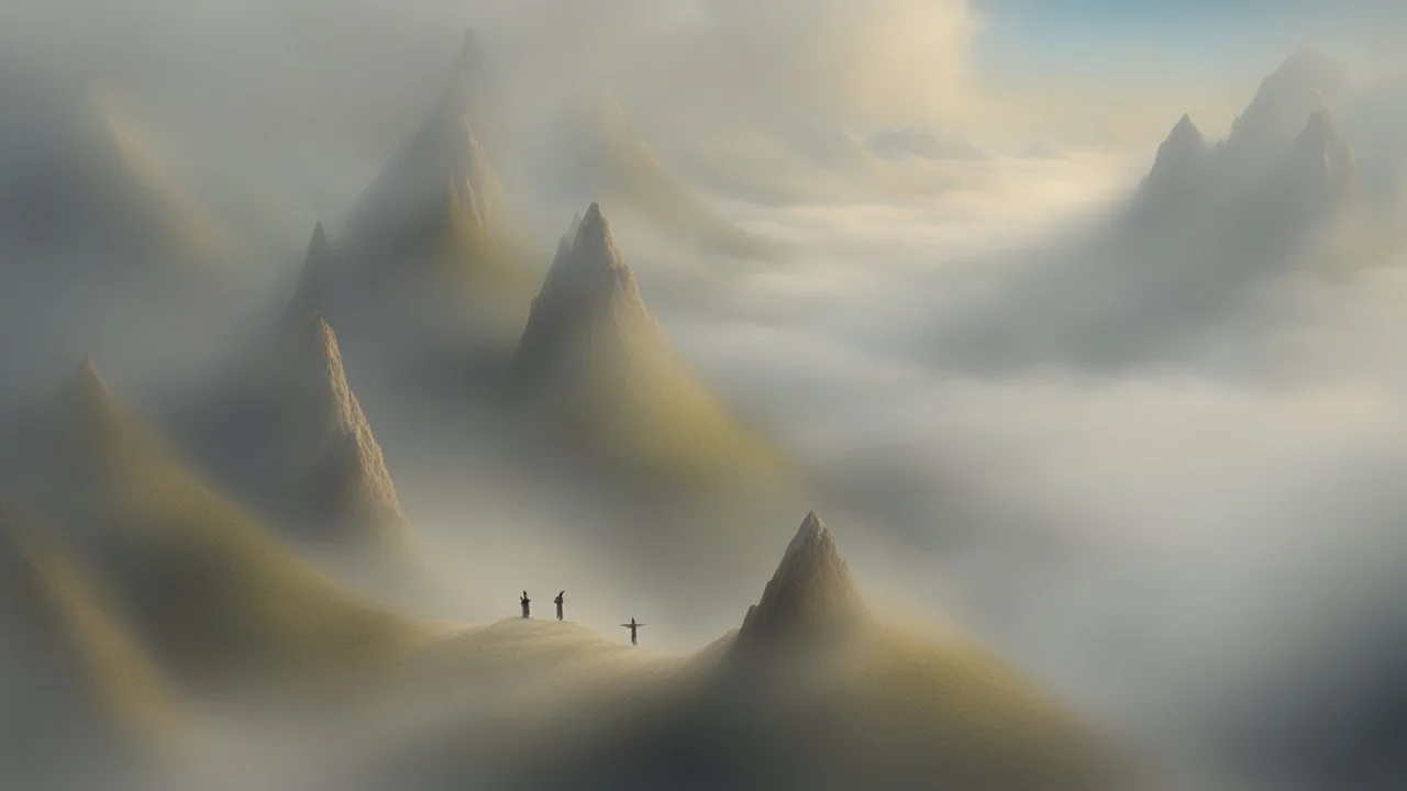 angels over the misty mountains