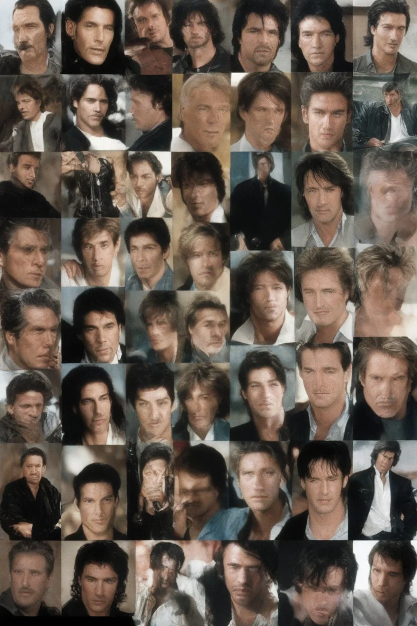 Paul Stanley/Elvis Presley/Keanu Reeves/Pierce Brosnan/Jon Bernthal/Sean Bean/Dolph Lundgren/Patrick Swayze/