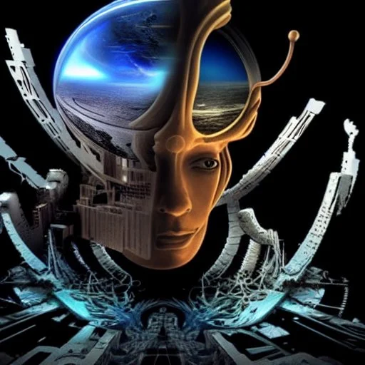 mind-bending concepts, intricate world-building, visually stunning, trending on sci-fi forums and websites, explores the limits of technology and humanity, epic score, stunning special effects, thought-provoking themes.