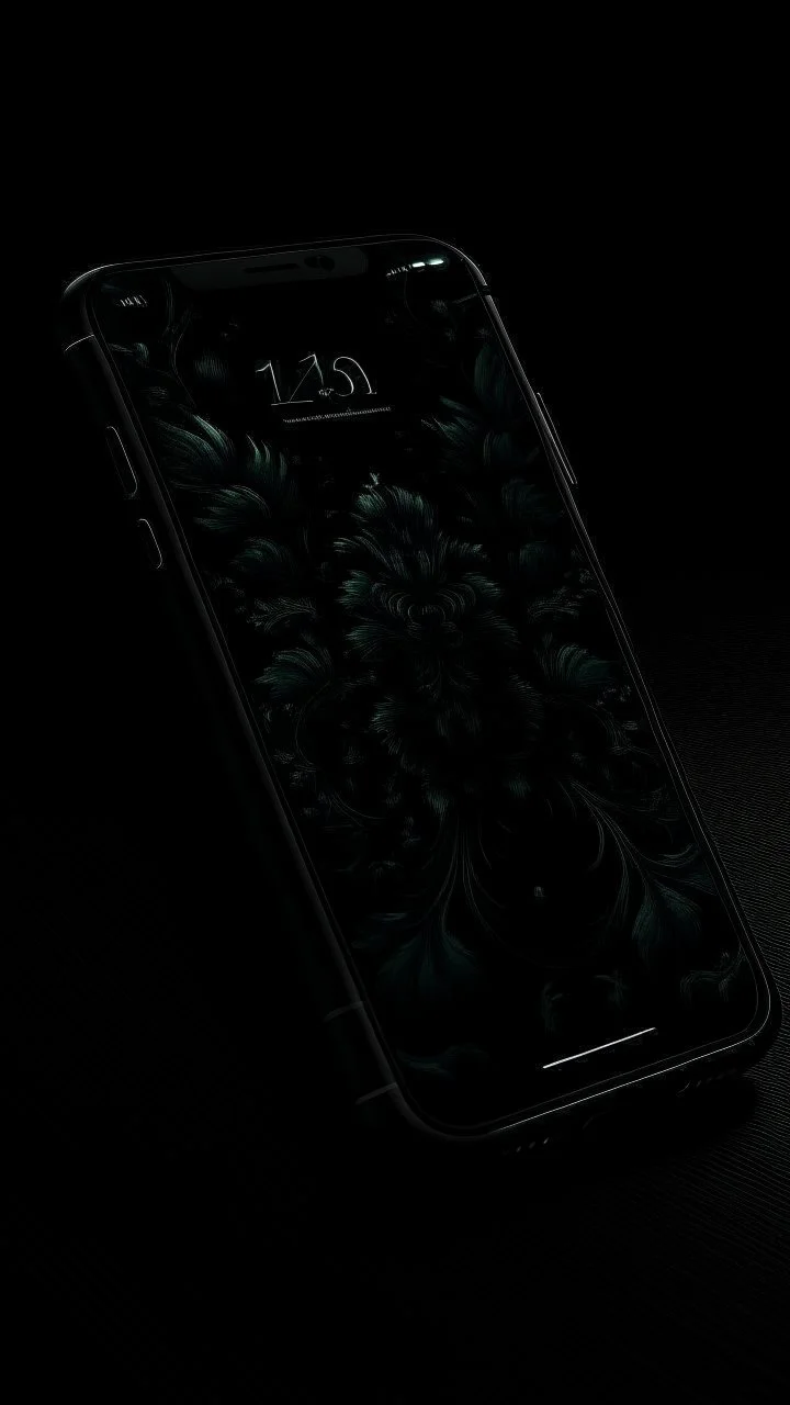 خلفية هاتف مظلمة وجميله