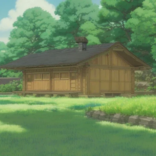 wooden cottage Forrest