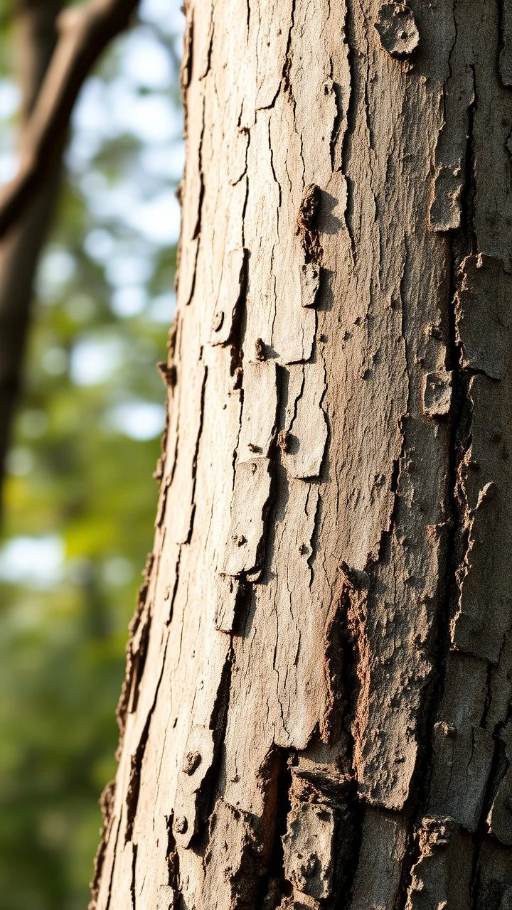 fill composition edge to edge with texture of bark from an elm tree