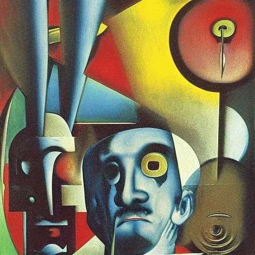 Hitler by max ernst