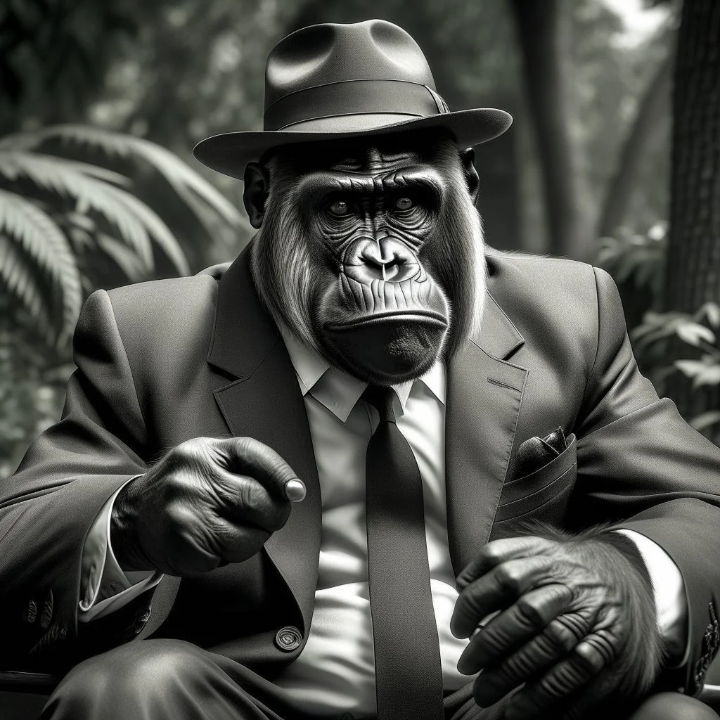 a gorilla that joined the mafia