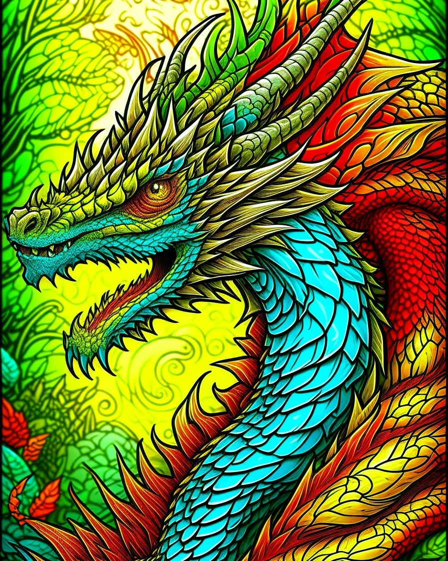 dragon ,adult book cover